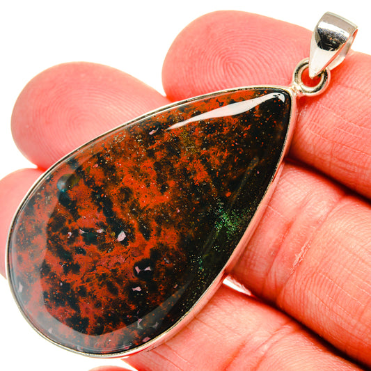 Bloodstone Pendants handcrafted by Ana Silver Co - PD22545