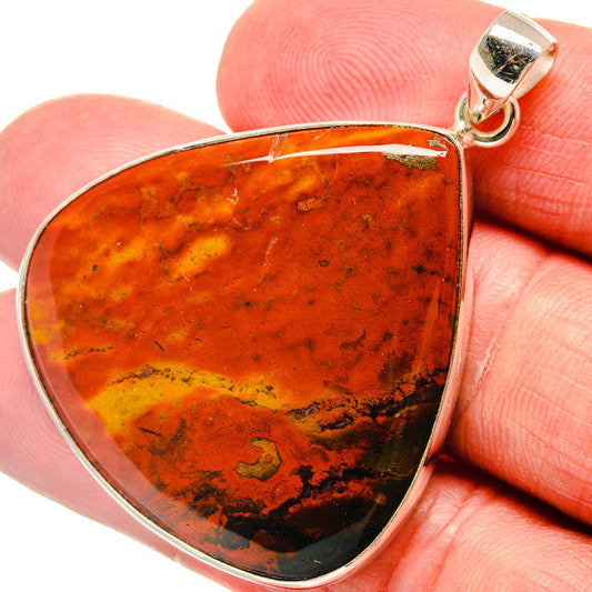 Bloodstone Pendants handcrafted by Ana Silver Co - PD22548