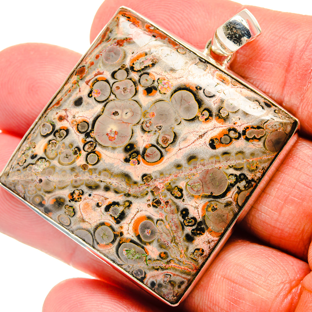 Poppy Jasper Pendants handcrafted by Ana Silver Co - PD22553