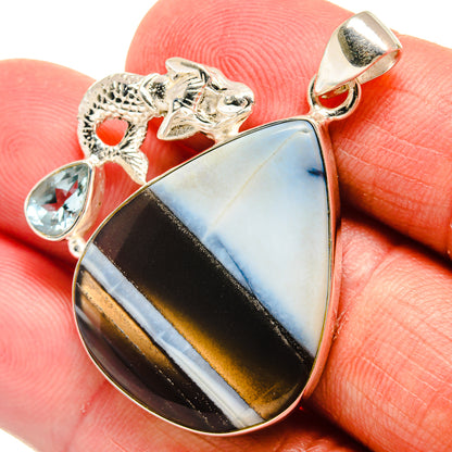 Owyhee Opal Pendants handcrafted by Ana Silver Co - PD22559