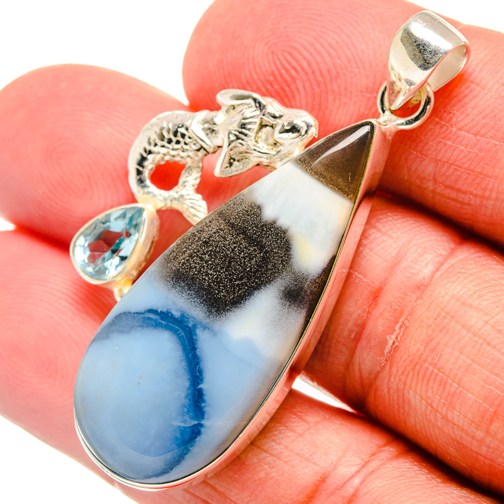 Owyhee Opal Pendants handcrafted by Ana Silver Co - PD22570