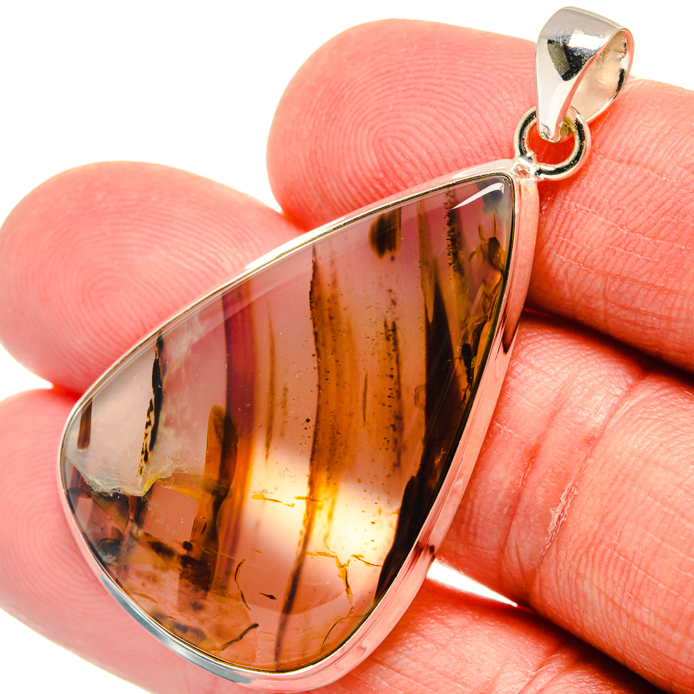 Montana Agate Pendants handcrafted by Ana Silver Co - PD22582