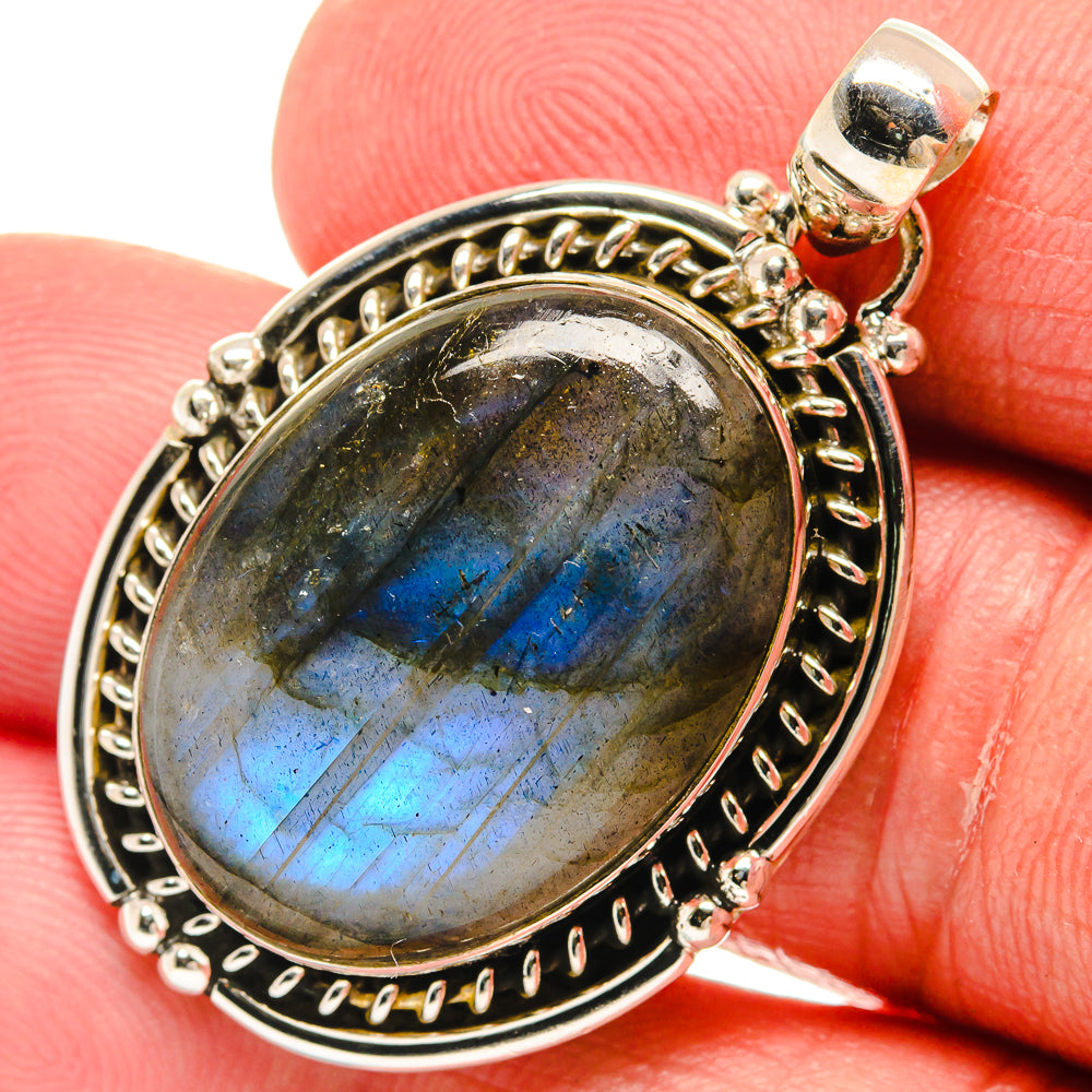 Labradorite Pendants handcrafted by Ana Silver Co - PD22606