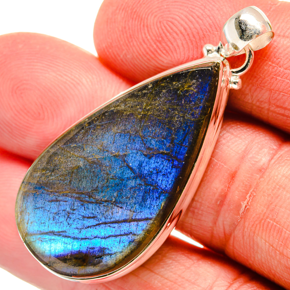 Labradorite Pendants handcrafted by Ana Silver Co - PD22609