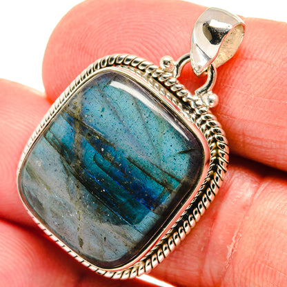 Labradorite Pendants handcrafted by Ana Silver Co - PD22611