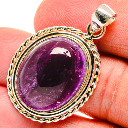 Amethyst Pendants handcrafted by Ana Silver Co - PD22617