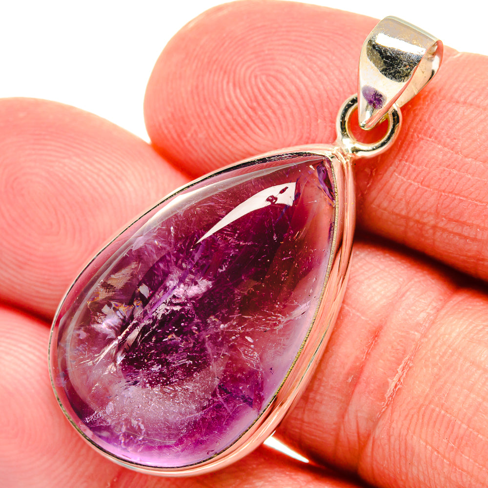 Amethyst Pendants handcrafted by Ana Silver Co - PD22618