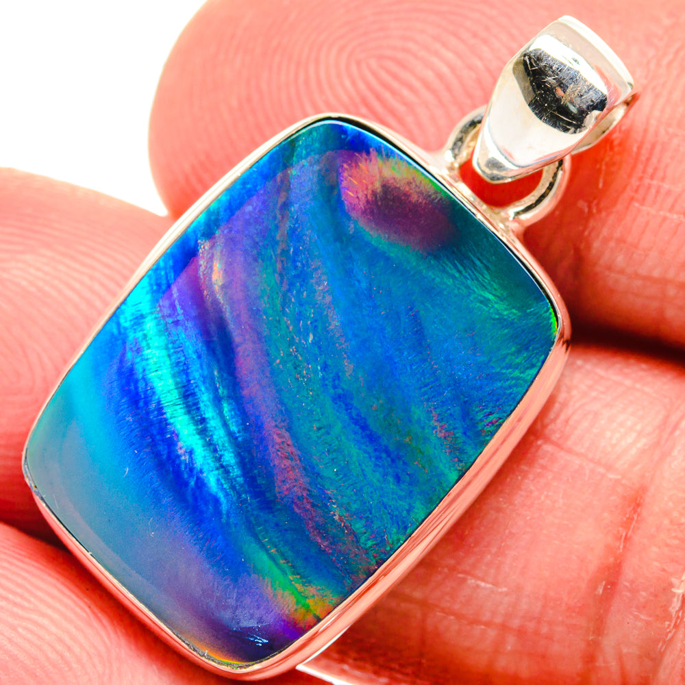 Aura Opal Pendants handcrafted by Ana Silver Co - PD22622