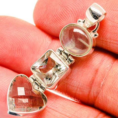Prehnite Pendants handcrafted by Ana Silver Co - PD22627