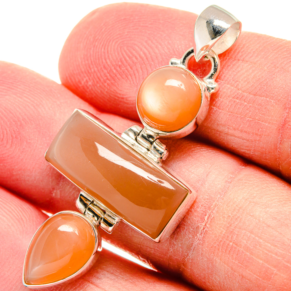 Sunstone Pendants handcrafted by Ana Silver Co - PD22638