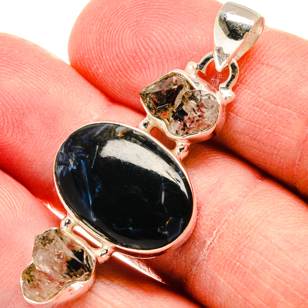 Pietersite Pendants handcrafted by Ana Silver Co - PD22647