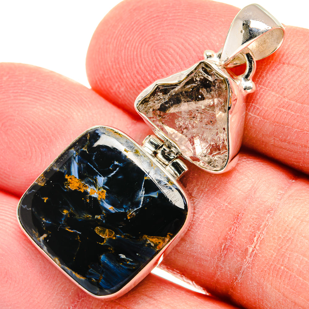 Pietersite Pendants handcrafted by Ana Silver Co - PD22649