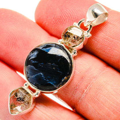 Pietersite Pendants handcrafted by Ana Silver Co - PD22654