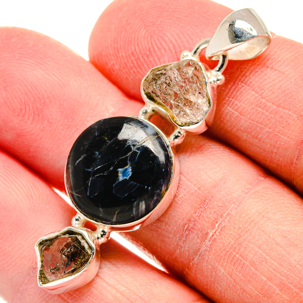 Pietersite Pendants handcrafted by Ana Silver Co - PD22656