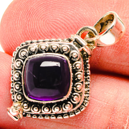 Amethyst Pendants handcrafted by Ana Silver Co - PD22669