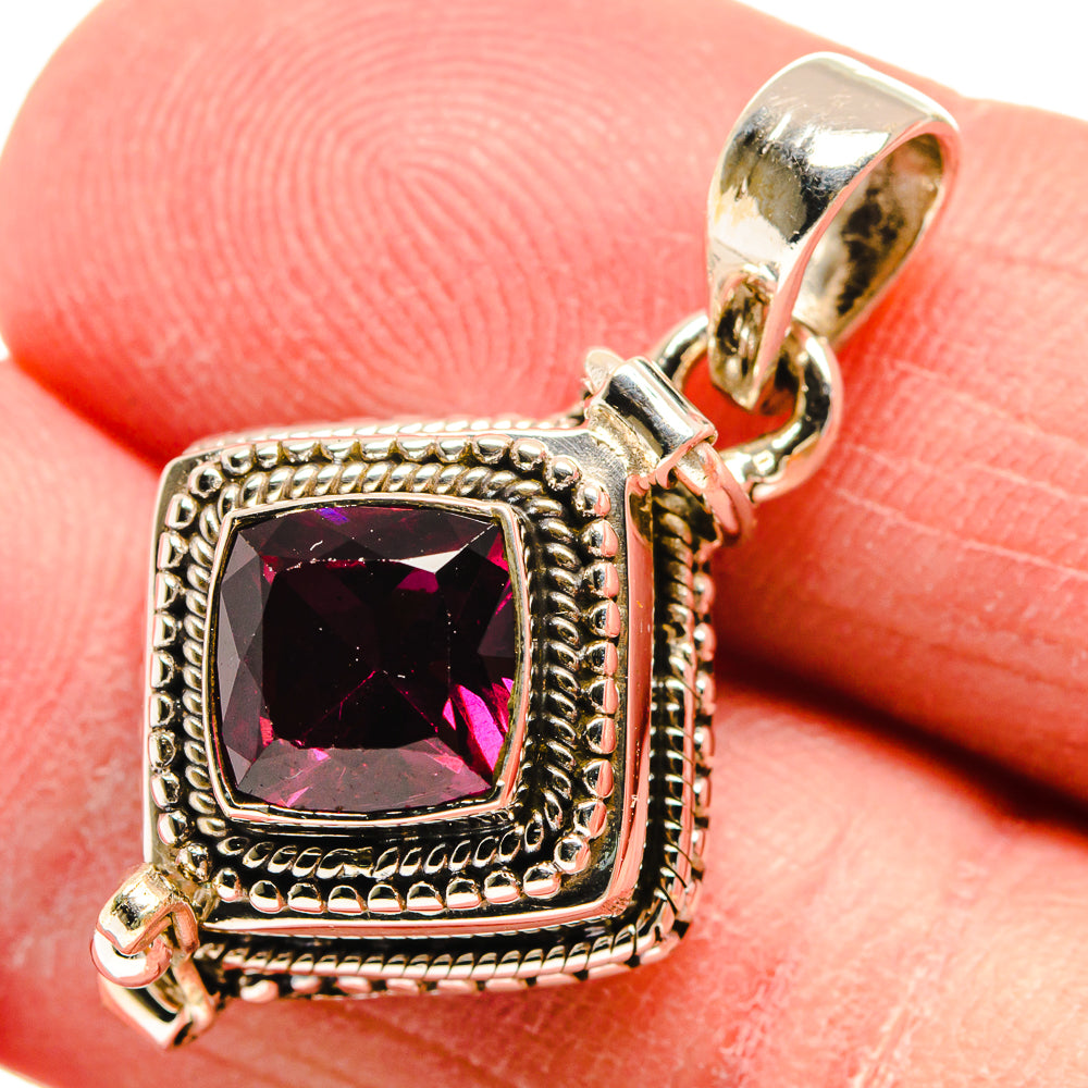 Garnet Pendants handcrafted by Ana Silver Co - PD22670