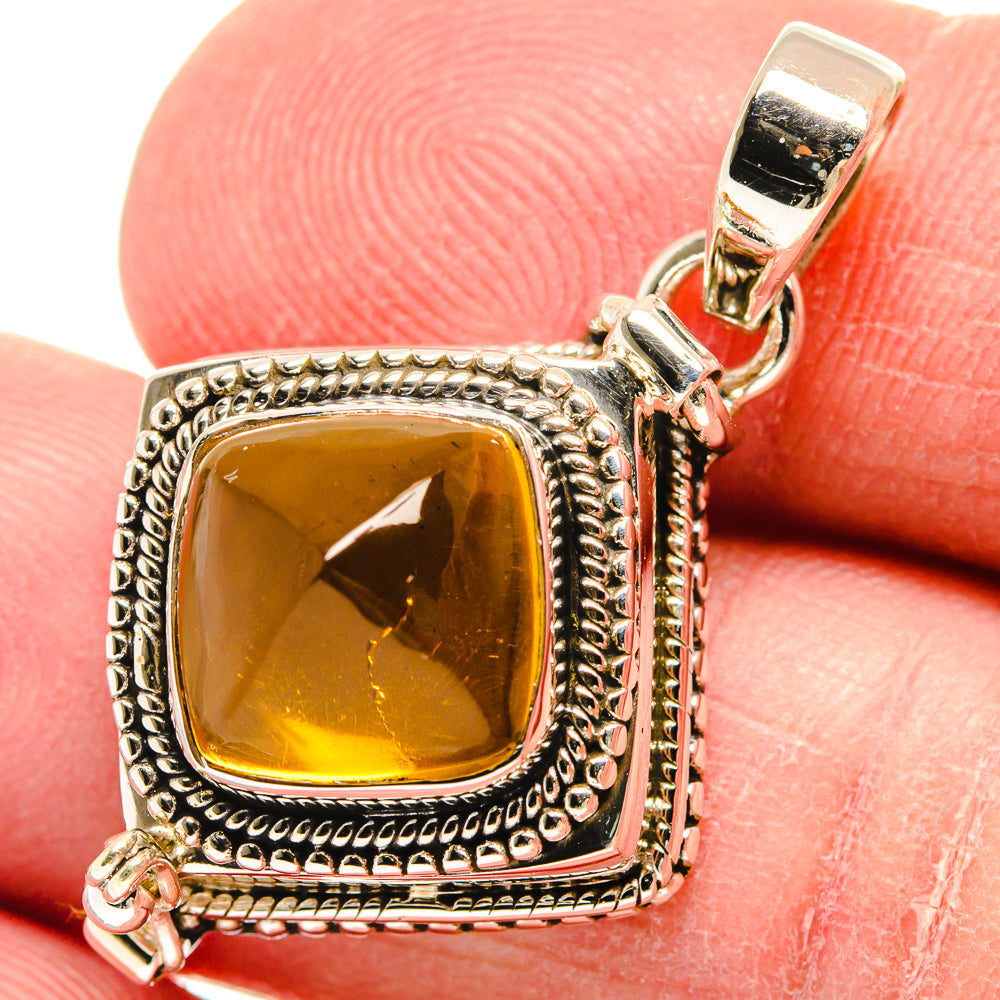 Citrine Pendants handcrafted by Ana Silver Co - PD22672