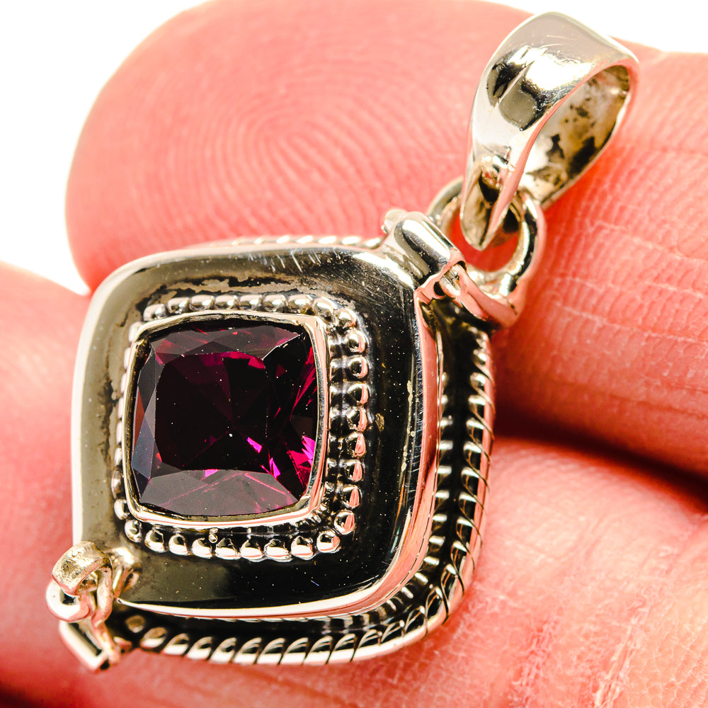 Garnet Pendants handcrafted by Ana Silver Co - PD22679