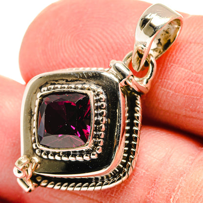 Garnet Pendants handcrafted by Ana Silver Co - PD22679