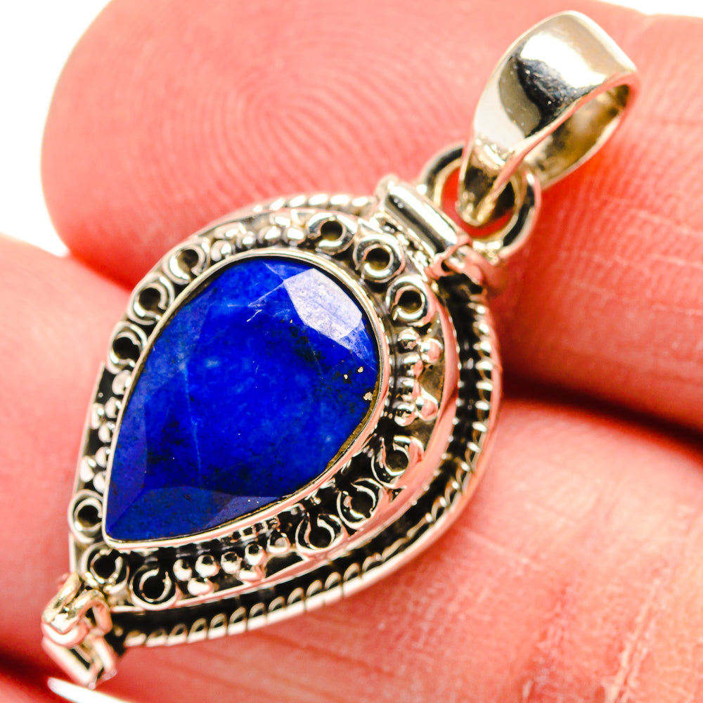 Lapis Lazuli Pendants handcrafted by Ana Silver Co - PD22680