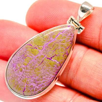 Stichtite Pendants handcrafted by Ana Silver Co - PD22686