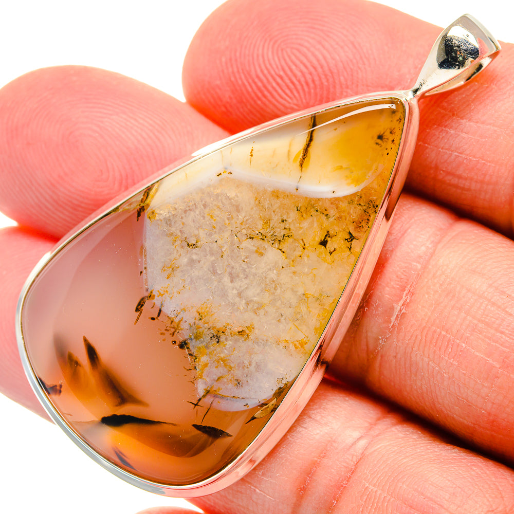 Montana Agate Pendants handcrafted by Ana Silver Co - PD22710