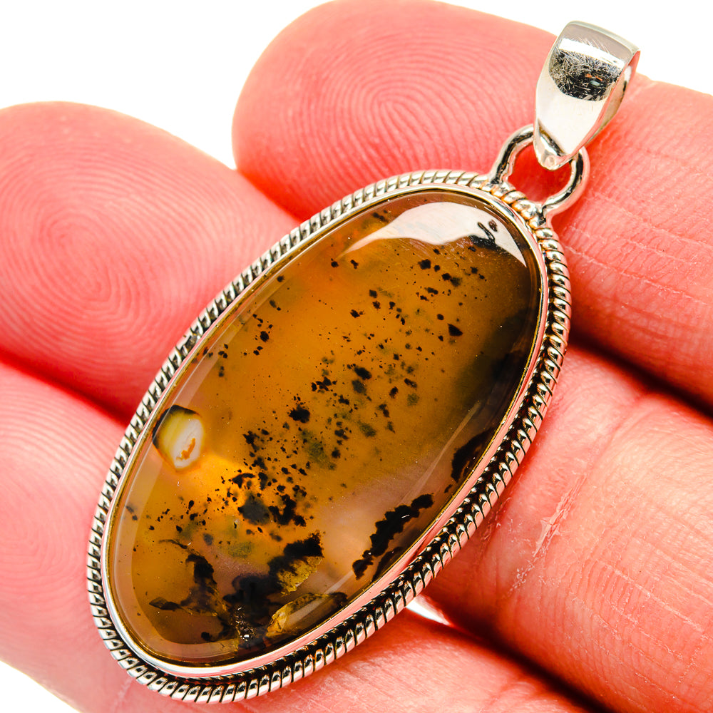 Montana Agate Pendants handcrafted by Ana Silver Co - PD22713