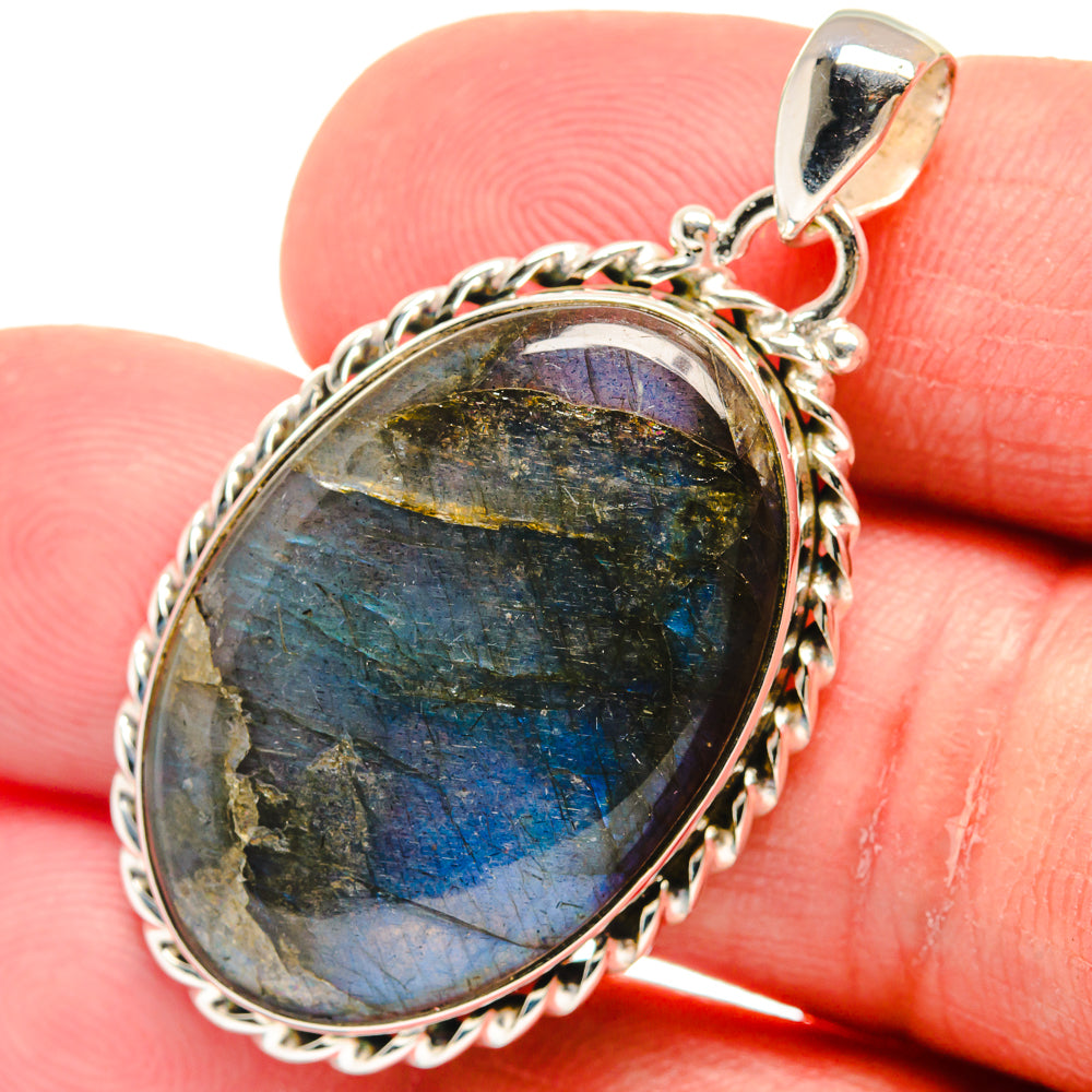 Labradorite Pendants handcrafted by Ana Silver Co - PD22734