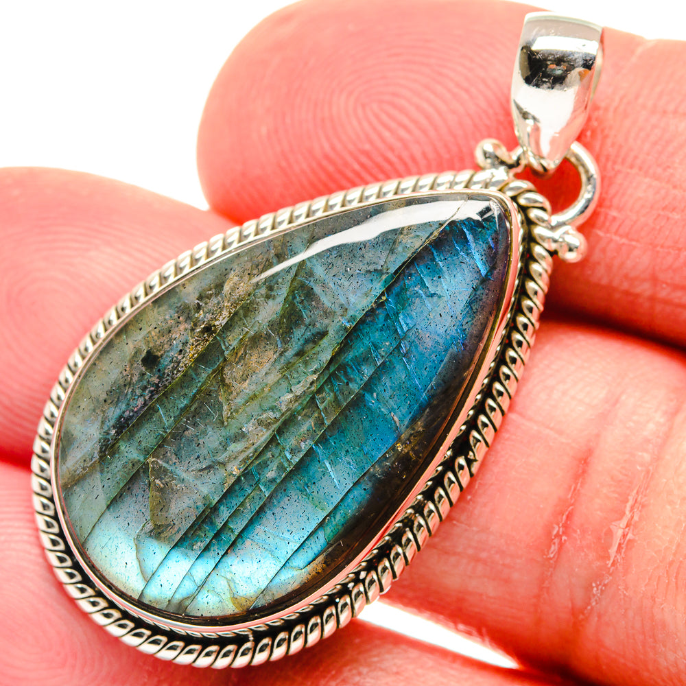 Labradorite Pendants handcrafted by Ana Silver Co - PD22735