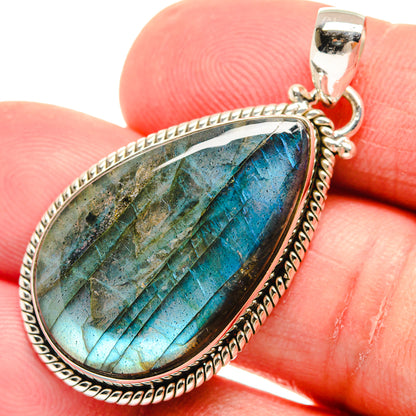 Labradorite Pendants handcrafted by Ana Silver Co - PD22735