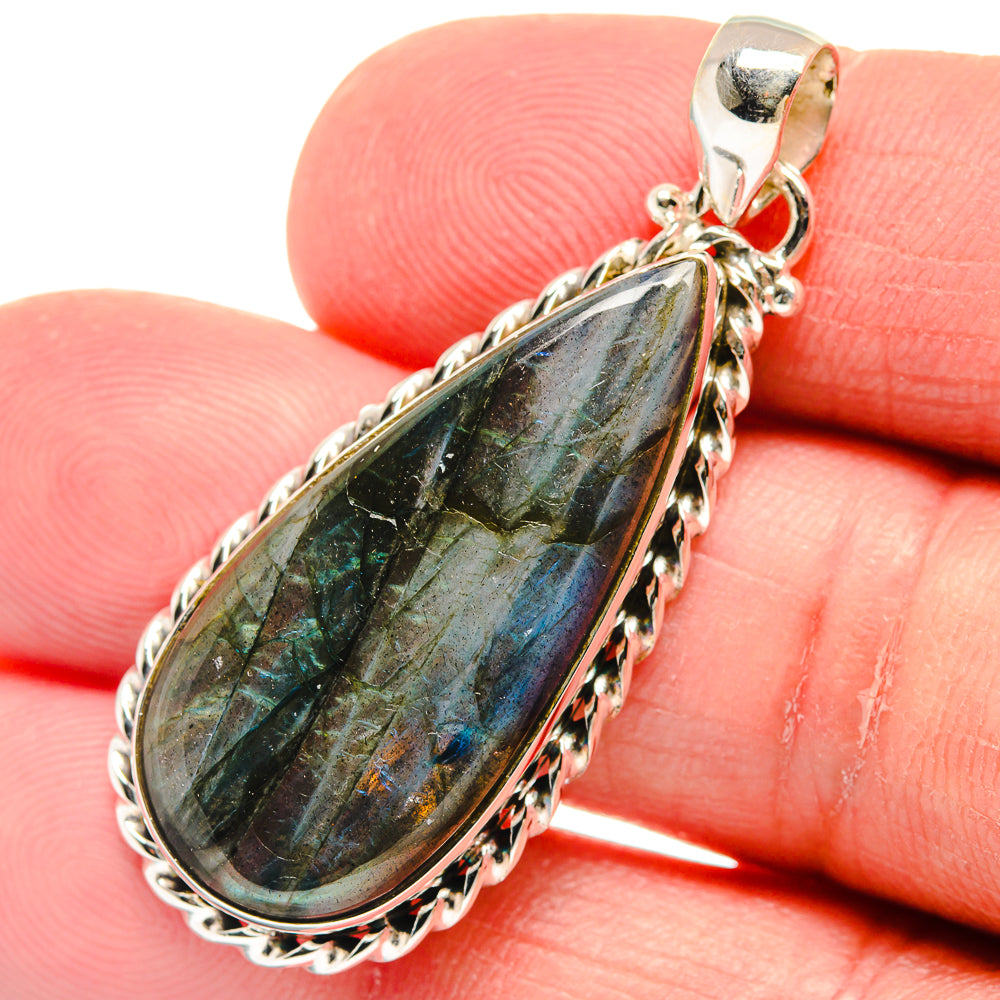 Labradorite Pendants handcrafted by Ana Silver Co - PD22737