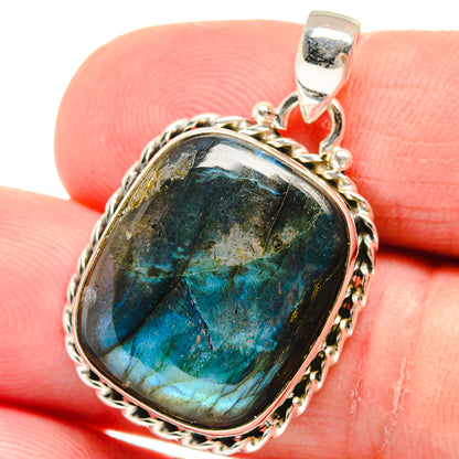 Labradorite Pendants handcrafted by Ana Silver Co - PD22740