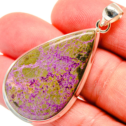 Stichtite Pendants handcrafted by Ana Silver Co - PD22749