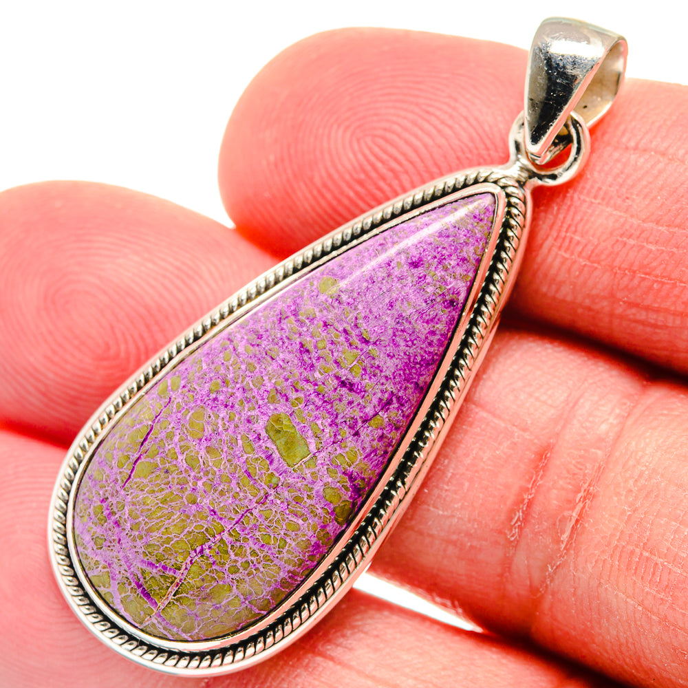 Stichtite Pendants handcrafted by Ana Silver Co - PD22750
