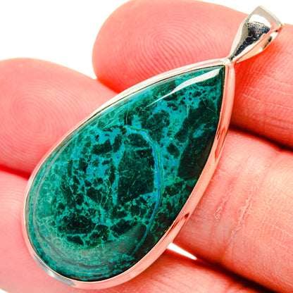 Chrysocolla Pendants handcrafted by Ana Silver Co - PD22761