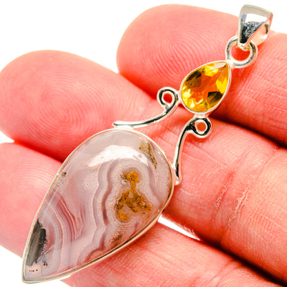 Ocean Jasper Pendants handcrafted by Ana Silver Co - PD22773