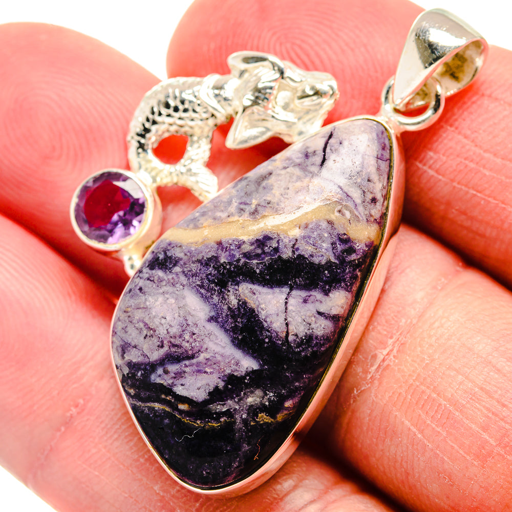 Tiffany Stone Pendants handcrafted by Ana Silver Co - PD22776