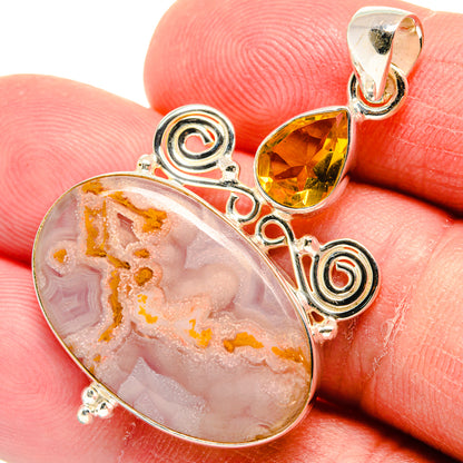 Ocean Jasper Pendants handcrafted by Ana Silver Co - PD22781