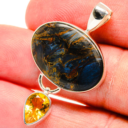Pietersite Pendants handcrafted by Ana Silver Co - PD22786
