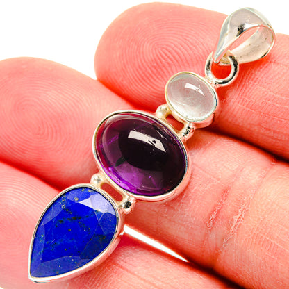 Lapis Lazuli Pendants handcrafted by Ana Silver Co - PD22792