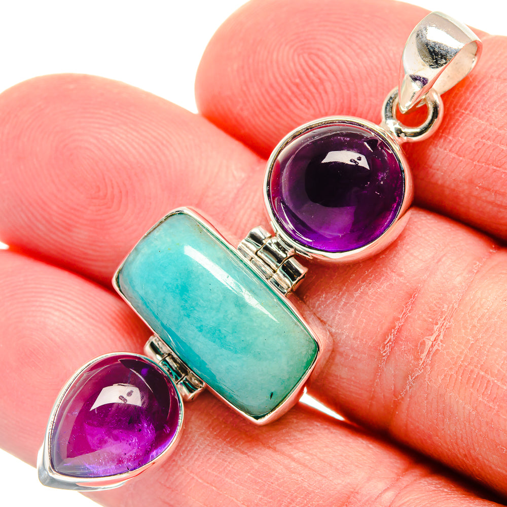 Larimar Pendants handcrafted by Ana Silver Co - PD22794