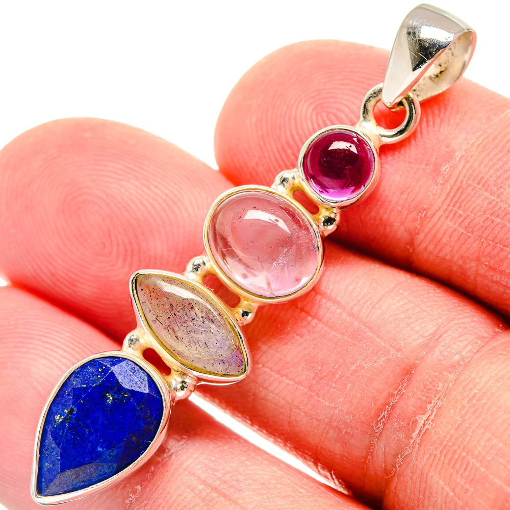 Lapis Lazuli Pendants handcrafted by Ana Silver Co - PD22795