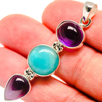 Smithsonite Pendants handcrafted by Ana Silver Co - PD22801
