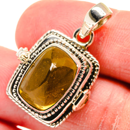 Citrine Pendants handcrafted by Ana Silver Co - PD22811