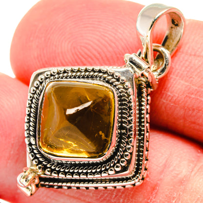 Citrine Pendants handcrafted by Ana Silver Co - PD22812