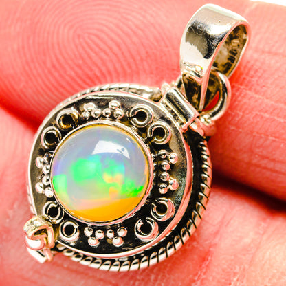 Ethiopian Opal Pendants handcrafted by Ana Silver Co - PD22813