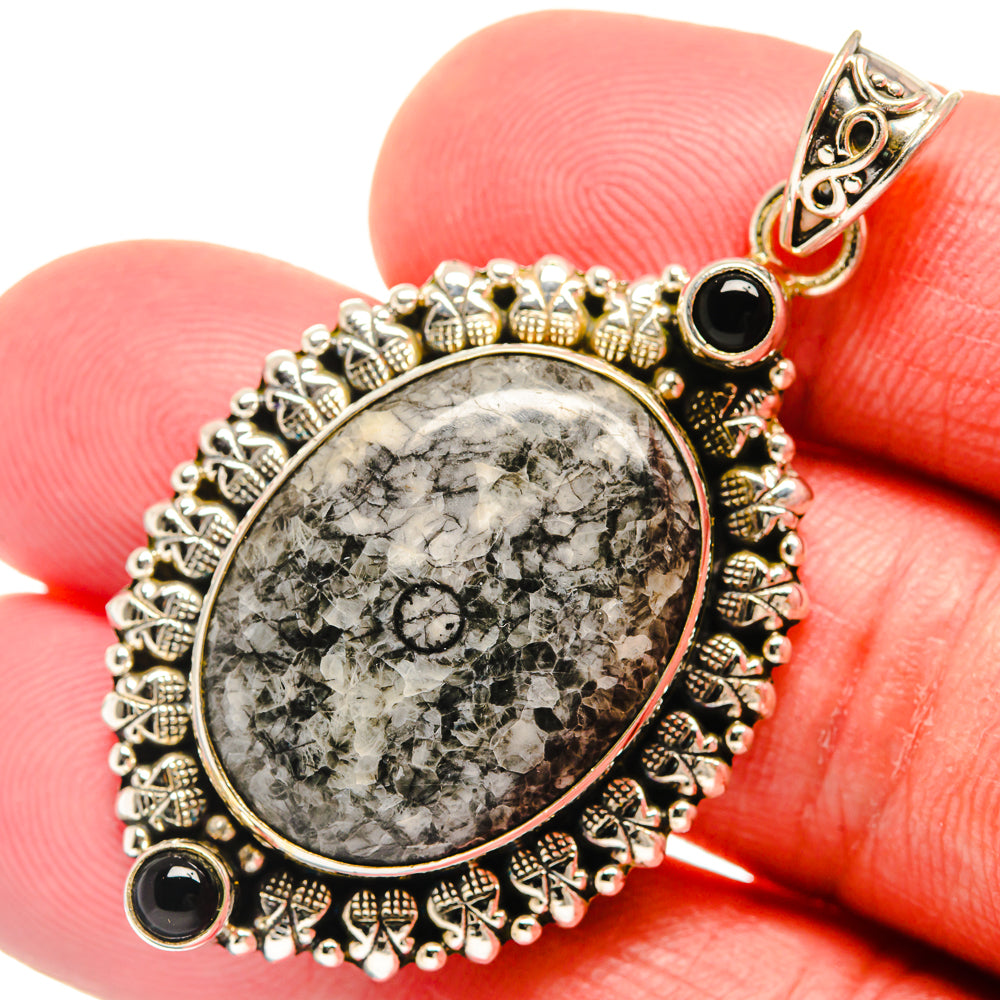 Pinolith Jasper Pendants handcrafted by Ana Silver Co - PD22819