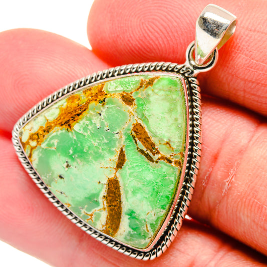 Variscite Pendants handcrafted by Ana Silver Co - PD22825