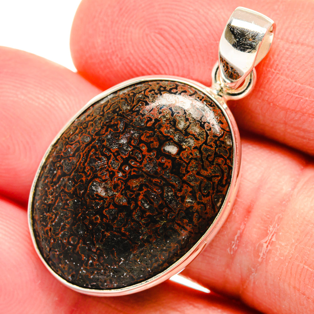 Dinosaur Bone Pendants handcrafted by Ana Silver Co - PD22832