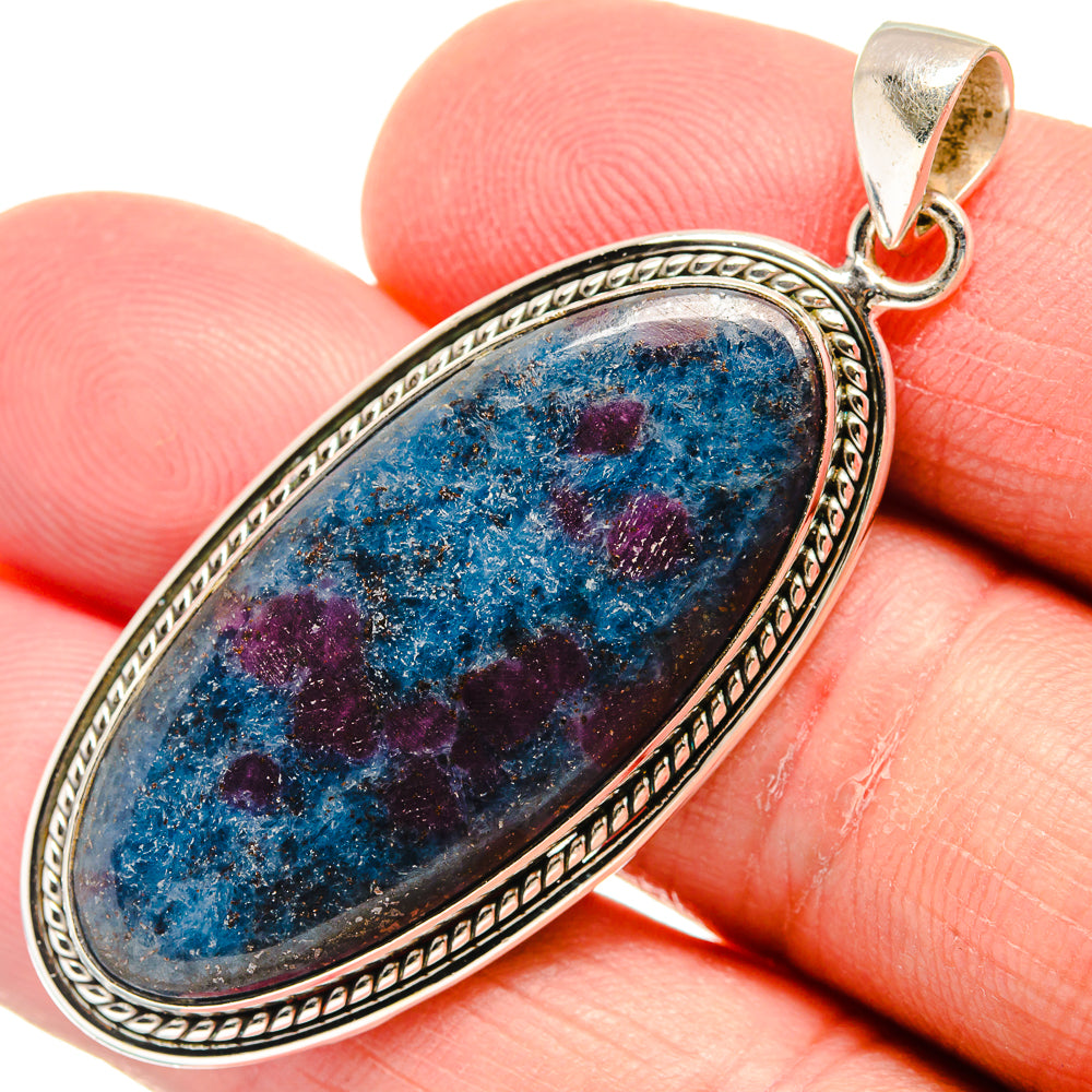 Ruby Fuchsite Pendants handcrafted by Ana Silver Co - PD22833